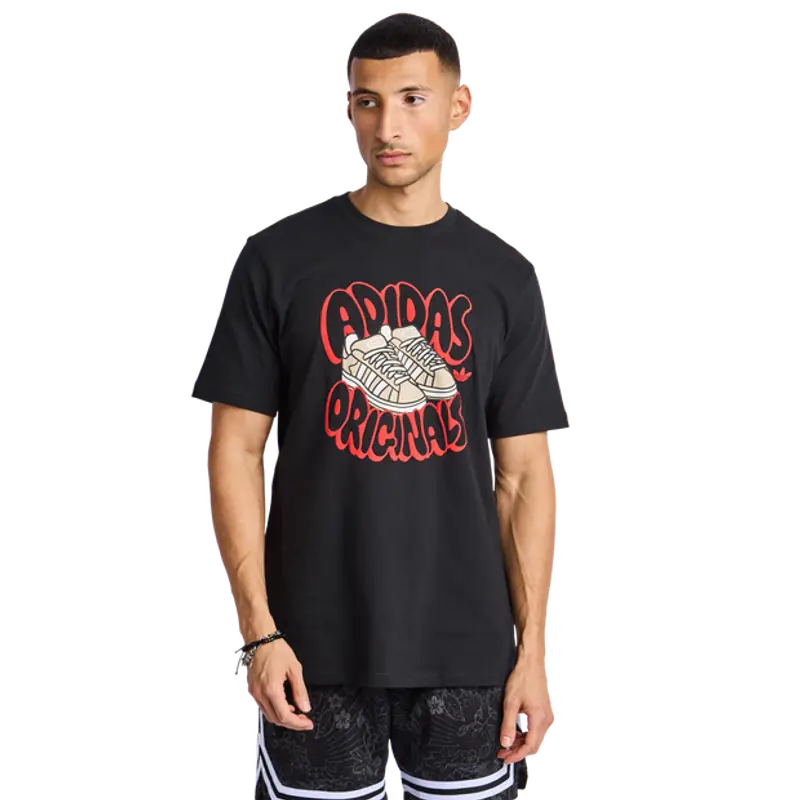 Adidas Graphics male Magliette - Nero - Foot Locker