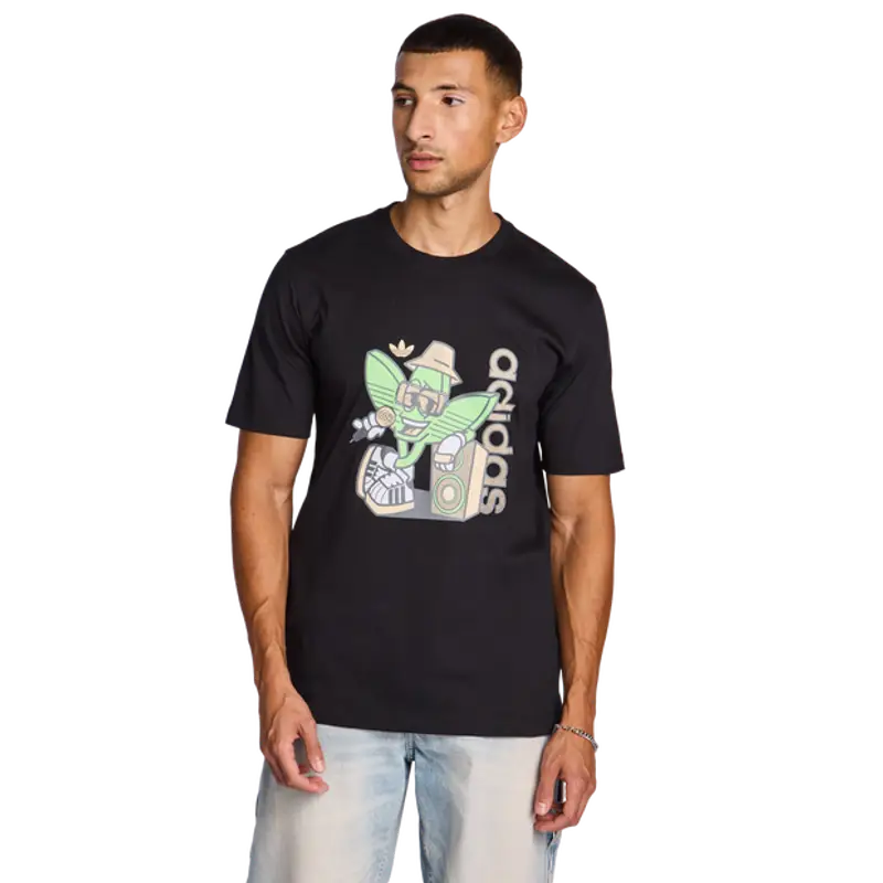 Adidas Graphics male Magliette - Nero - Foot Locker