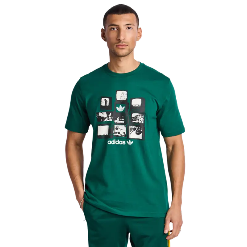 Adidas Graphics male Magliette - Verde - Foot Locker