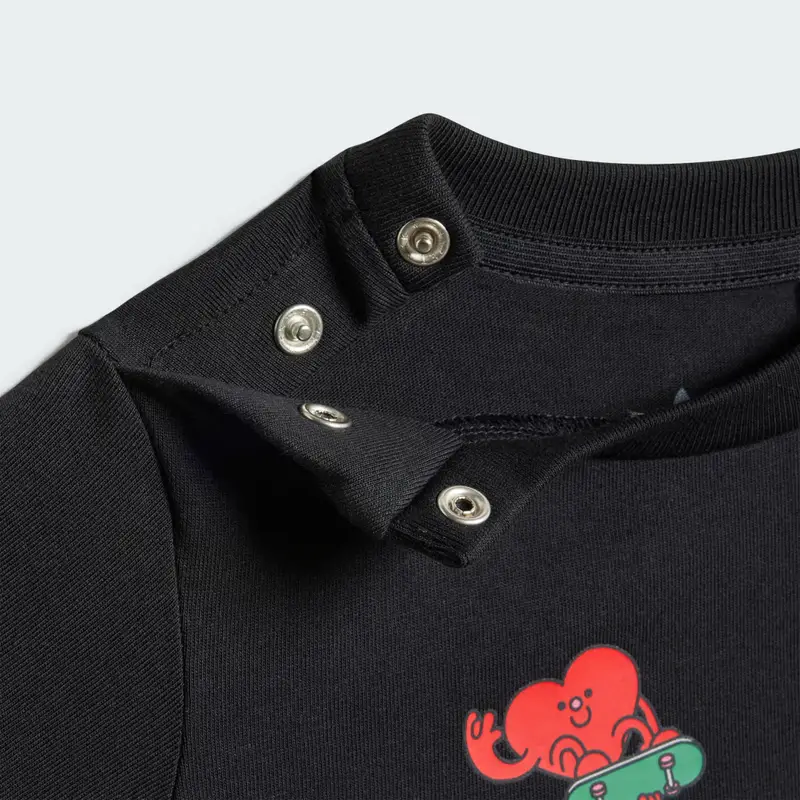 Adidas T-shirt Nero 3174750 miniatura 3