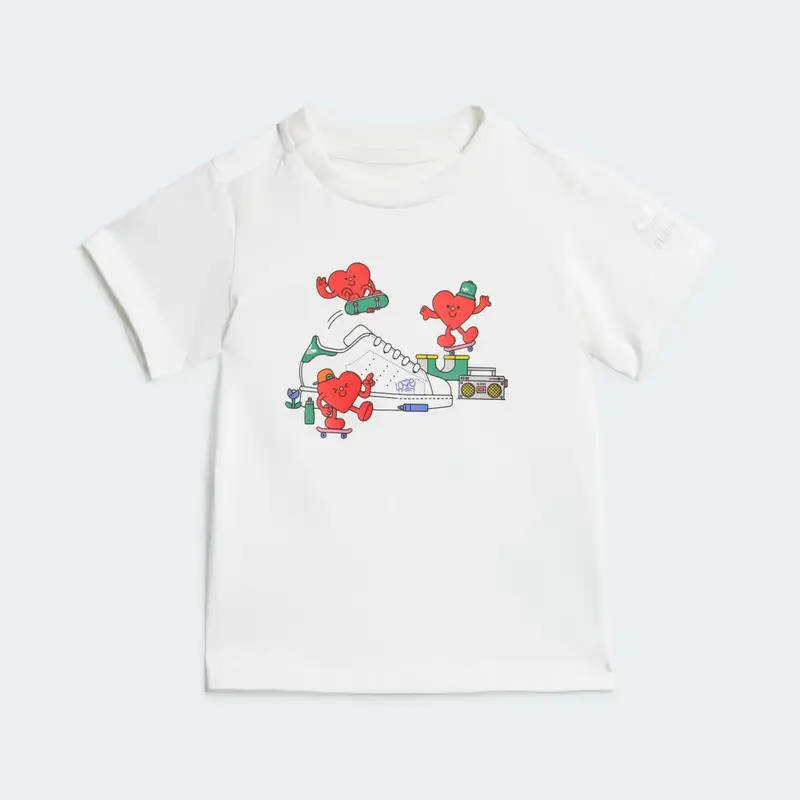 Adidas T-shirt Bianco 3186475