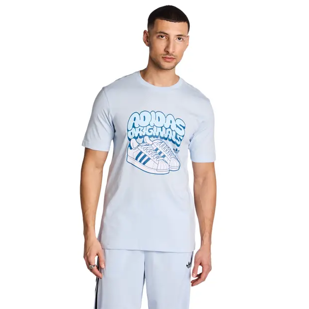 Graphics Uomo - Magliette Blu Blue