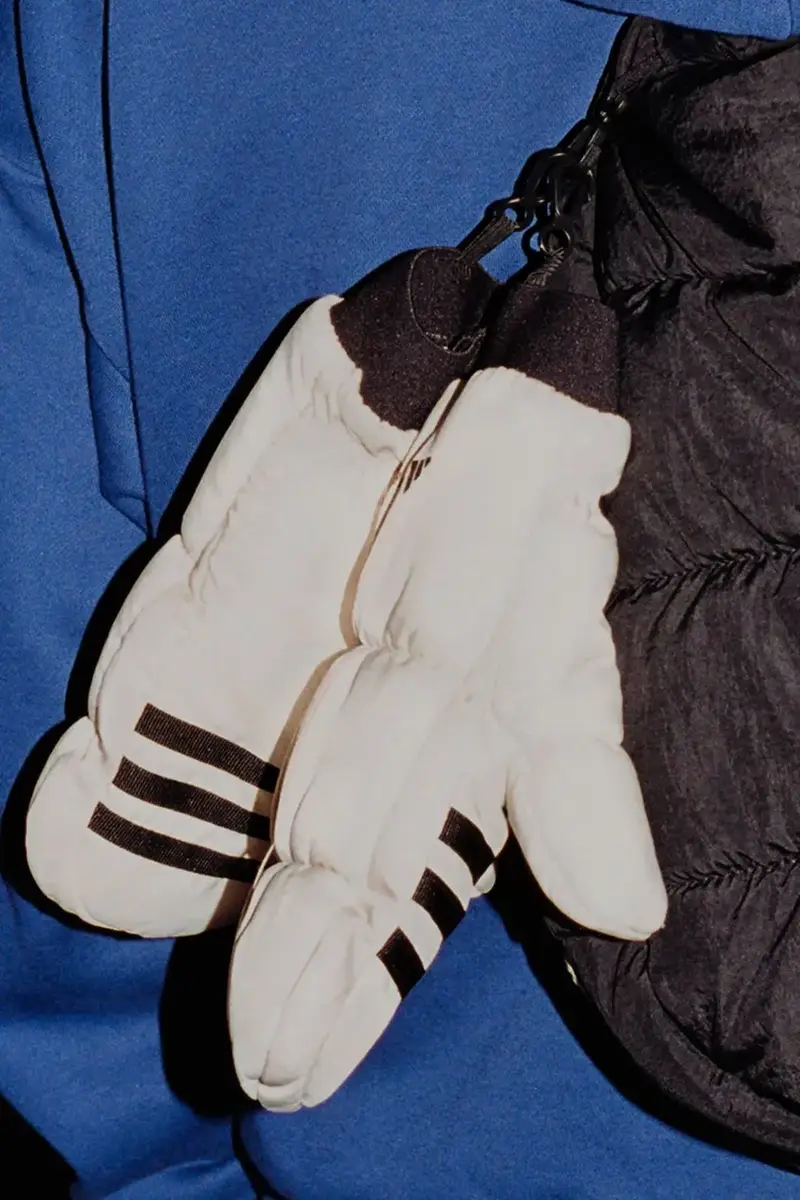 Adidas Guanti Uomo Beige 3830178 miniatura 4