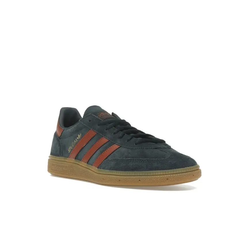 Handball Spezial Aurora Ink Wild Sepia Sneakers Unisex Blu Oro-Metallizzato JH5436 38 miniatura 3