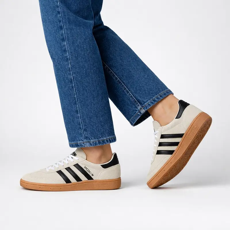 Handball Spezial Beige Stripes Nero - 36 5