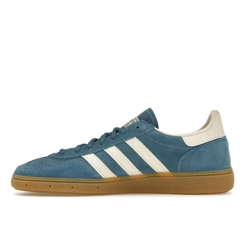 Handball Spezial Blu Core Gomma Sneakers Unisex Bianco Crema Bianco Cristallo IG6194 38 miniatura 5