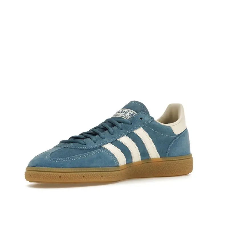 Adidas Sneakers unisex blu e crema in gomma Handball Spezial miniatura 3