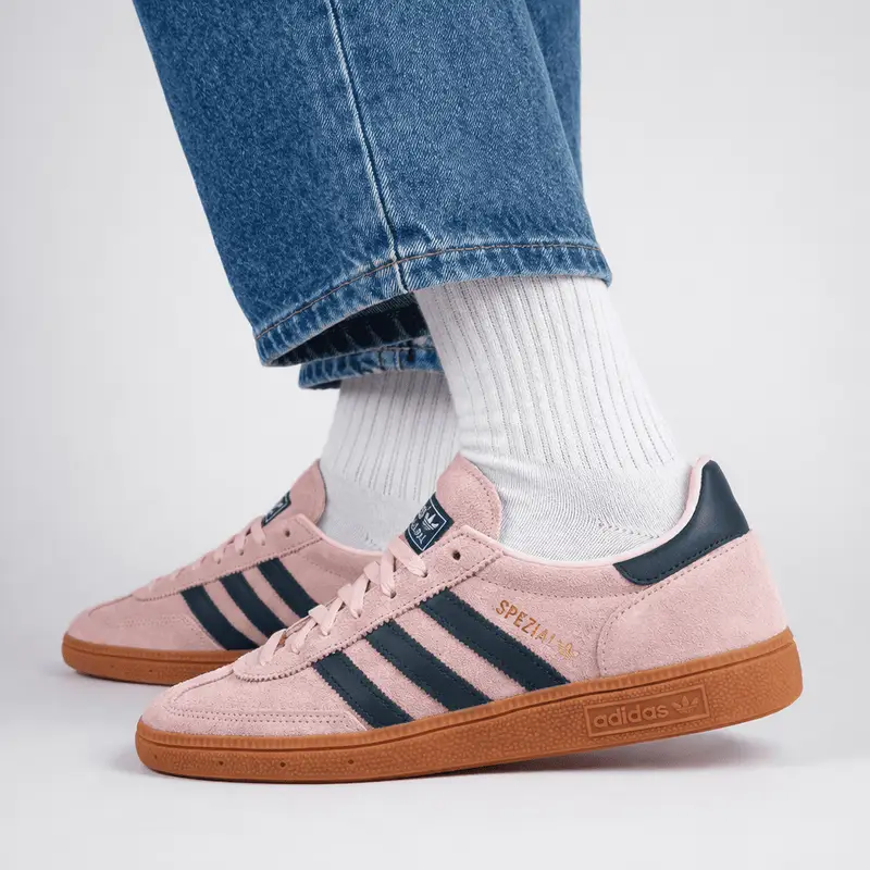 Handball Spezial Rosa Stripes Blu Suola Gum