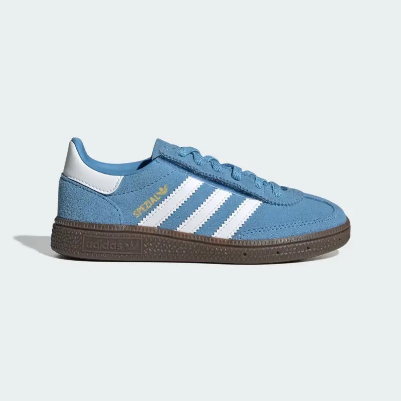 Handball Spezial Scarpe con Chiusura Comfort e Lacci Elastici Bambini Light Blue