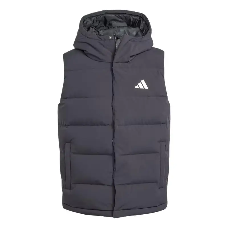 Helionic Climawarm Gilet con Cappuccio Confortevole Semplice Bello Tinta Unita Uomo Gilet JN2118 L