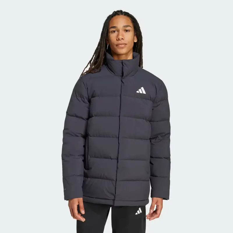 Helionic CLIMAWARM Mid-Length Down Jacket Black