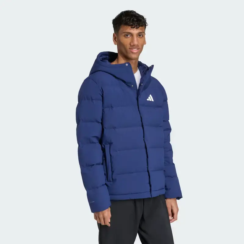 Helionic CLIMAWARM Piumino con cappuccio Dark Blue miniatura 3