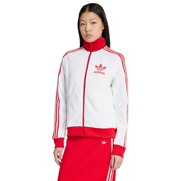 Heritage Sports Jacket female Giacche - Bianco - Jersey di cotone - Foot Locker White