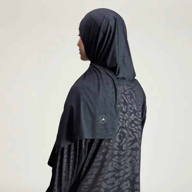 Hijab adidas by Stella McCartney with Undercap Black miniatura 2