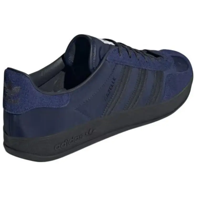 Hikari Shibata x adidas Gazelle Indoor Night Indigo Sneakers Unisex Blu Notte-Grigio Blu Scuro IH9986 37⅓ miniatura 5