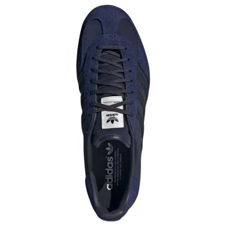 Hikari Shibata x adidas Gazelle Indoor Night Indigo Sneakers Unisex Blu Notte-Grigio Blu Scuro IH9986 40 miniatura 4