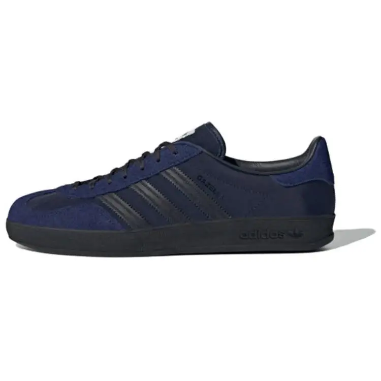 Hikari Shibata x adidas Gazelle Indoor Night Indigo Sneakers Unisex Blu Notte-Grigio Blu Scuro IH9986 40⅔