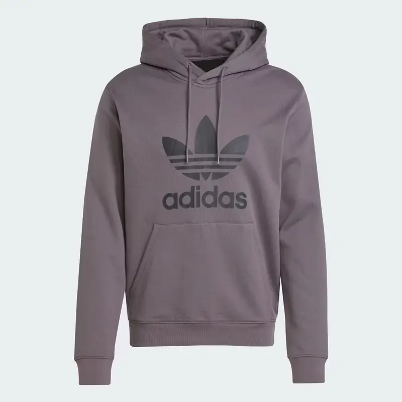 Hoodie adicolor Classics Trefoil Grey Strata miniatura 4