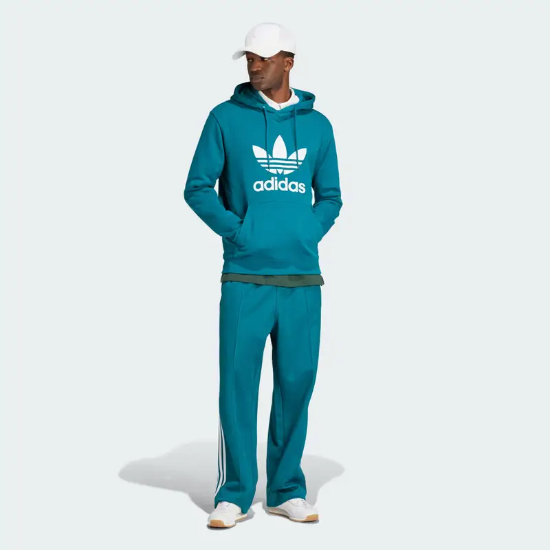 Hoodie adicolor Classics Trefoil Legacy Teal miniatura 3