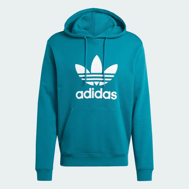 Hoodie adicolor Classics Trefoil Legacy Teal miniatura 4