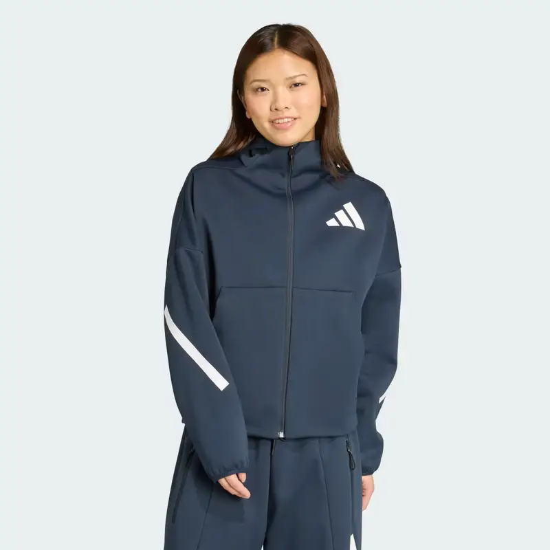 Hoodie adidas Z.N.E. Full-Zip Aurora Ink
