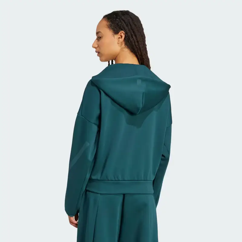 Hoodie adidas Z.N.E. Full-Zip Aurora Ivy miniatura 2