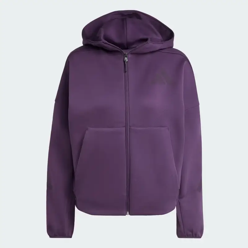 Hoodie adidas Z.N.E. Full-Zip Aurora Plum miniatura 4