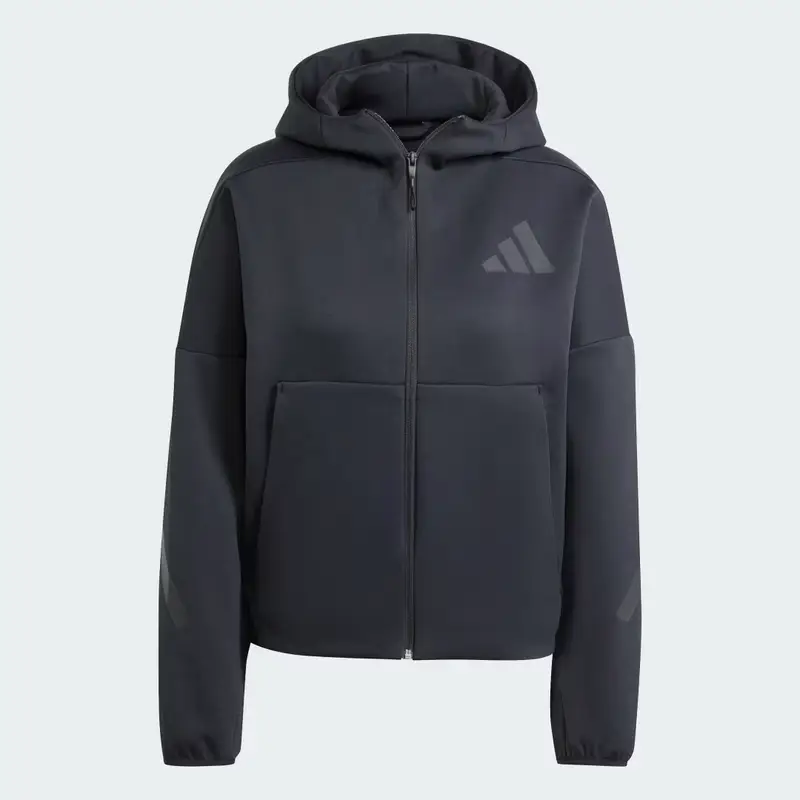 Hoodie adidas Z.N.E. Full-Zip Black miniatura 4