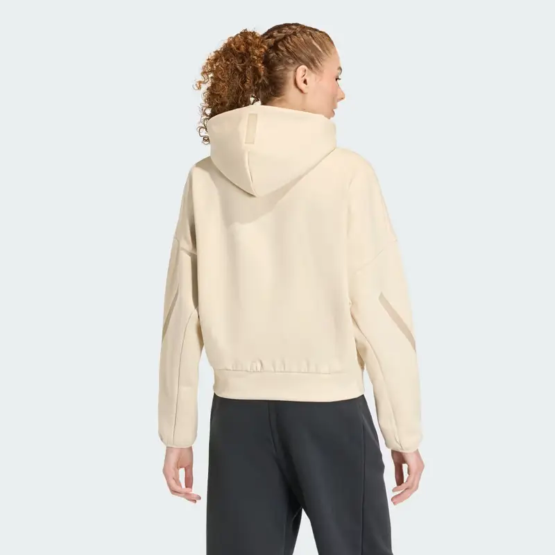 Hoodie adidas Z.N.E. Full-Zip Crystal Linen miniatura 2