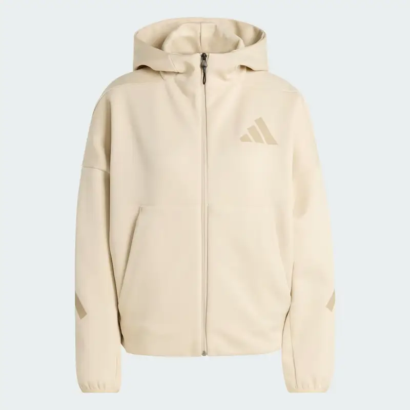 Hoodie adidas Z.N.E. Full-Zip Crystal Linen miniatura 4