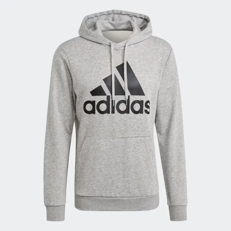 Hoodie Essentials Big Logo Medium Grey Heather