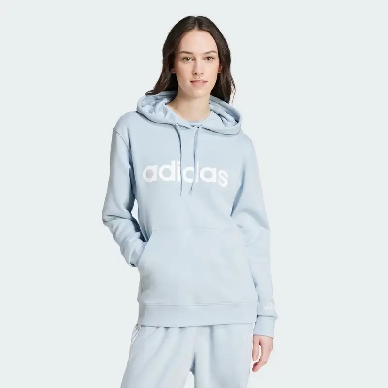 Hoodie Essentials Linear Wonder Blue