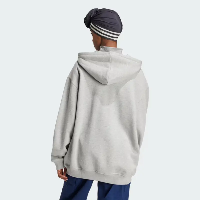 Hoodie Essentials Loose French Terry Medium Grey Heather miniatura 2
