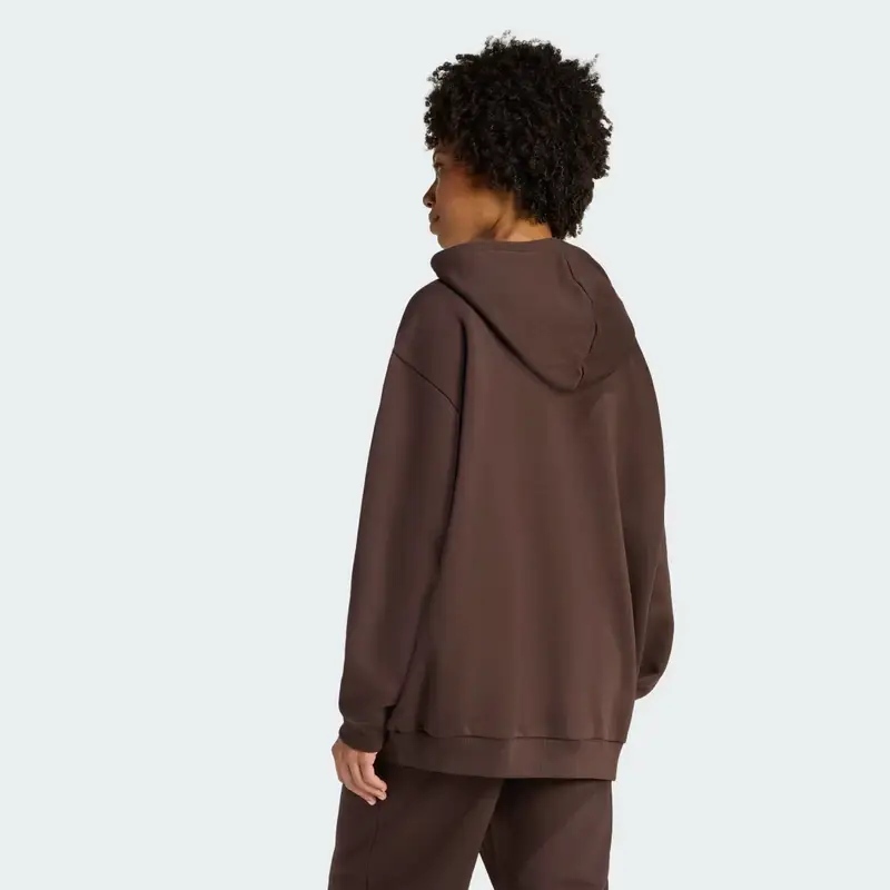 Hoodie Essentials Oversized Fleece Aurora Coffee miniatura 2