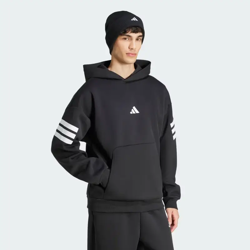 Hoodie Future Icons 3-Stripes Black miniatura 3