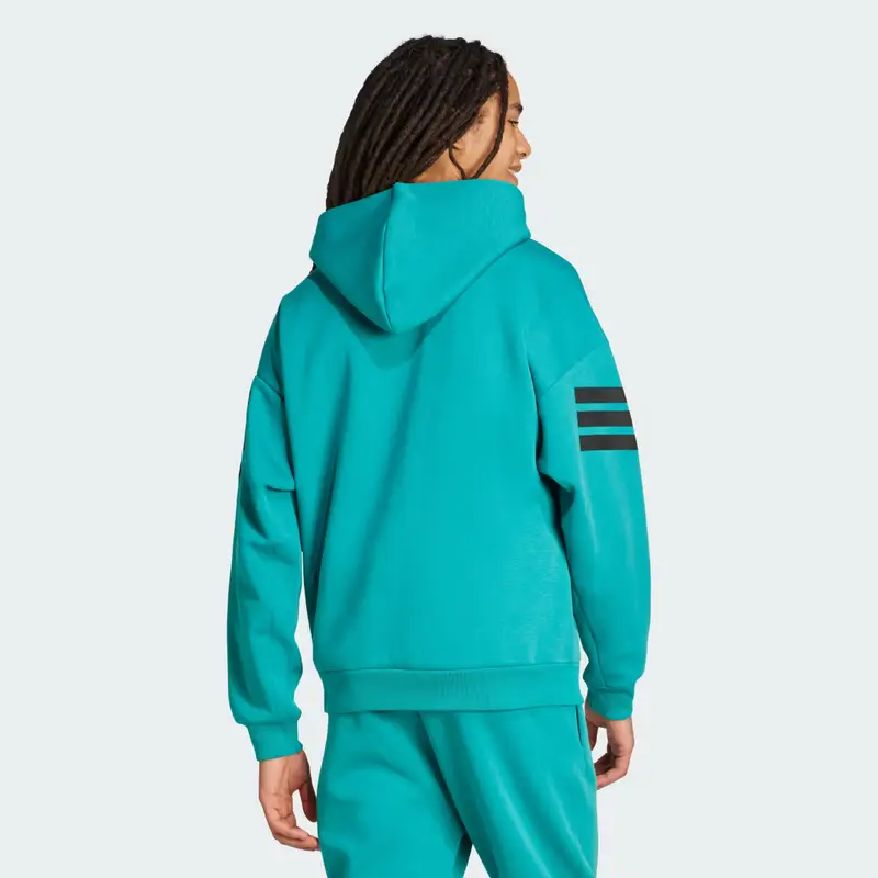 Hoodie Future Icons 3-Stripes Pure Teal miniatura 2