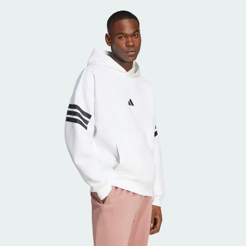Hoodie Future Icons 3-Stripes White miniatura 3