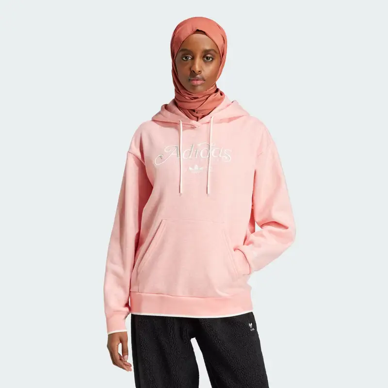 Hoodie Graphic Loose Sem Pink Spark Mel