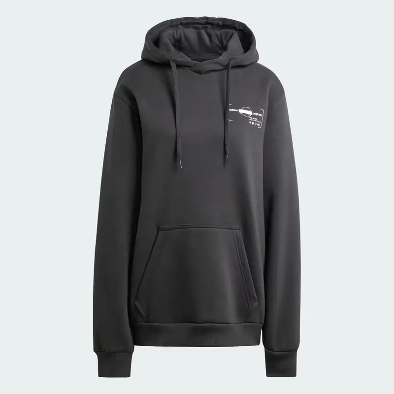 Hoodie Paris Graphic Black