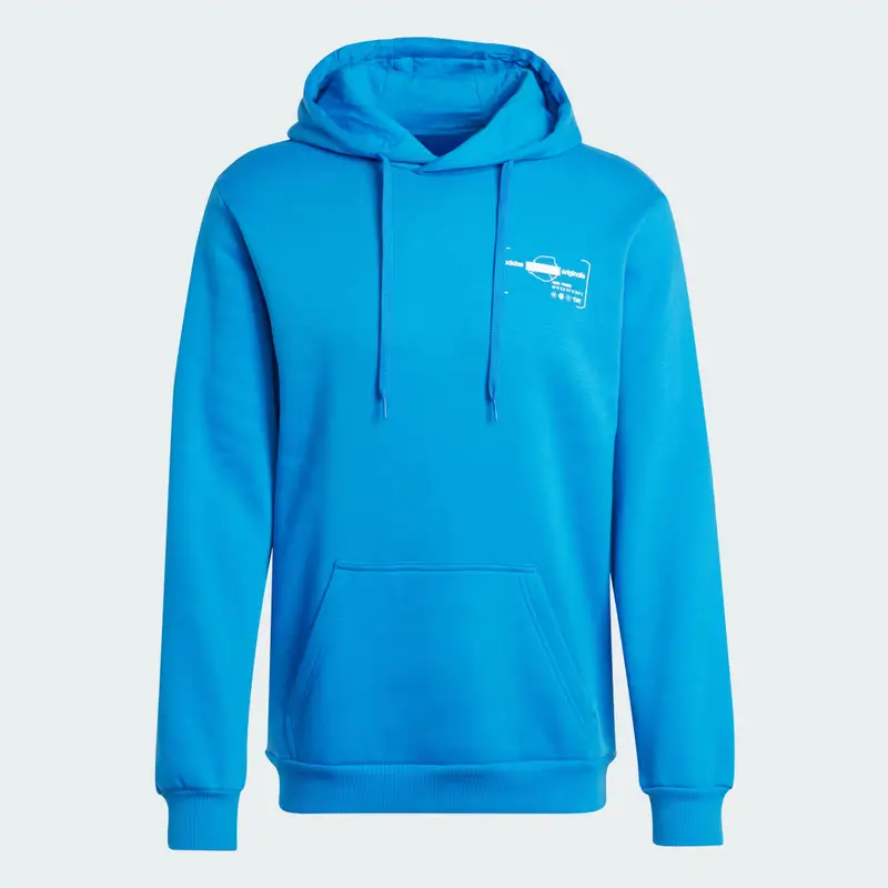 Hoodie Paris Graphic Blue Bird