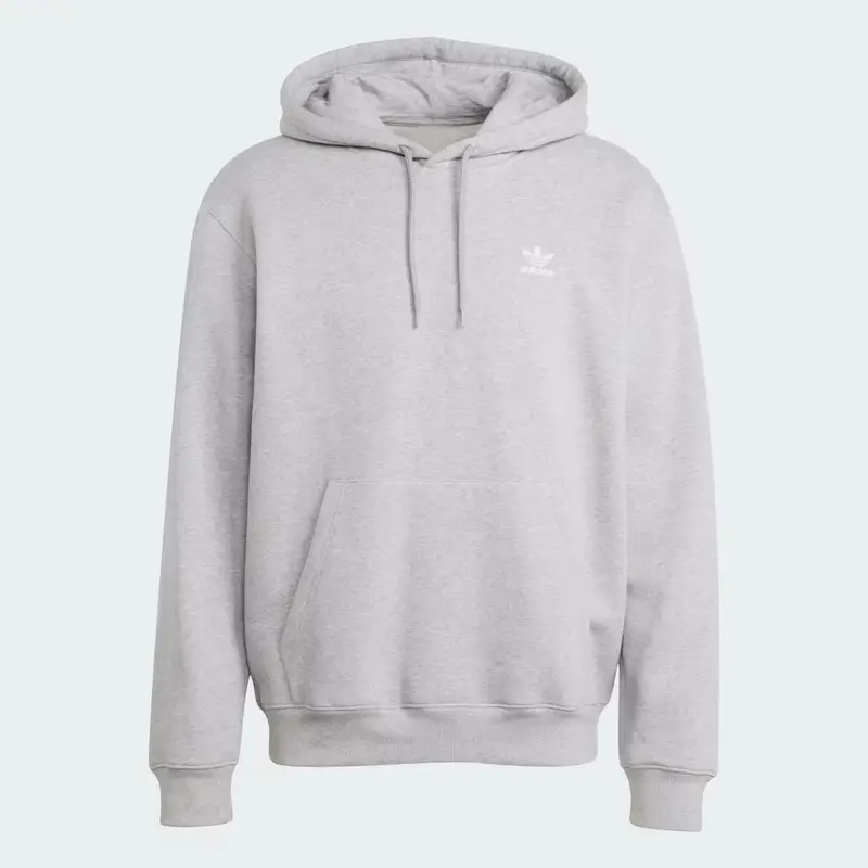 Hoodie Trefoil Essentials Loose Medium Grey Heather miniatura 4