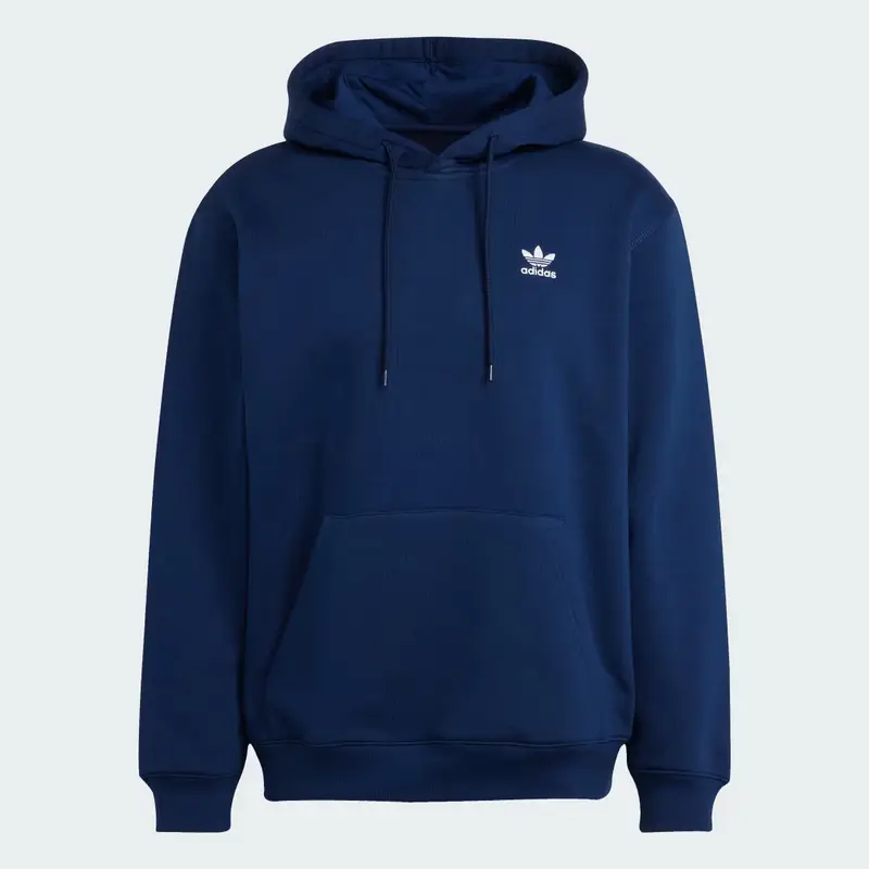 Hoodie Trefoil Essentials Loose Night Indigo miniatura 4