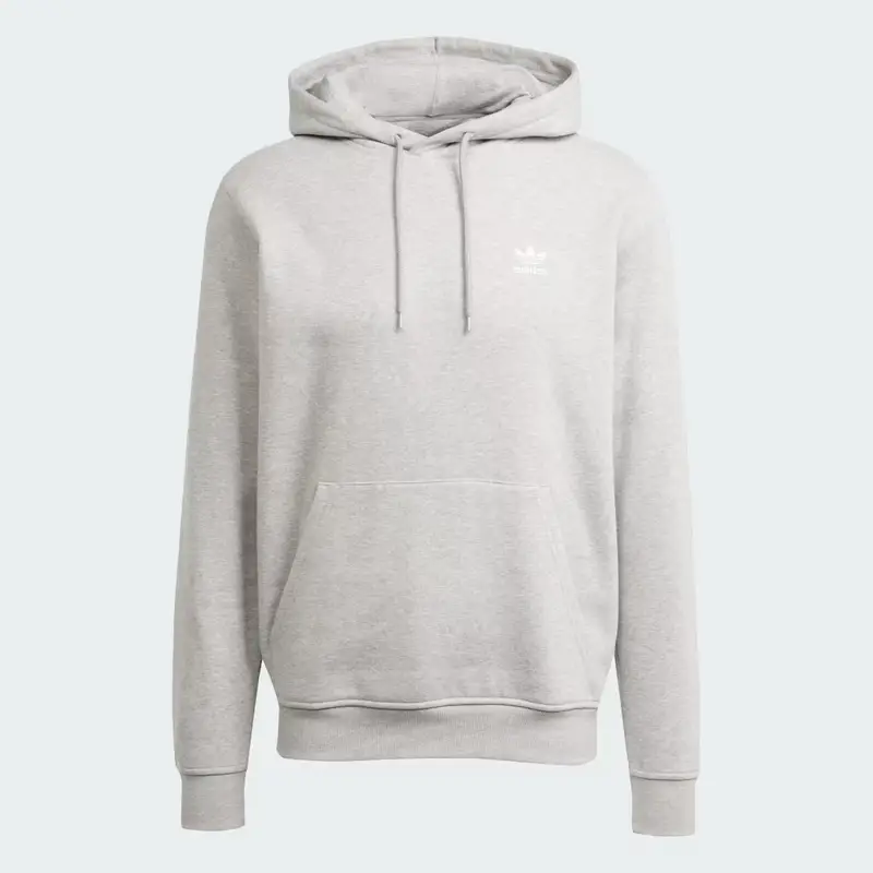 Hoodie Trefoil Essentials Medium Grey Heather miniatura 4