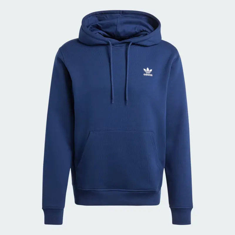 Hoodie Trefoil Essentials Night Indigo miniatura 4