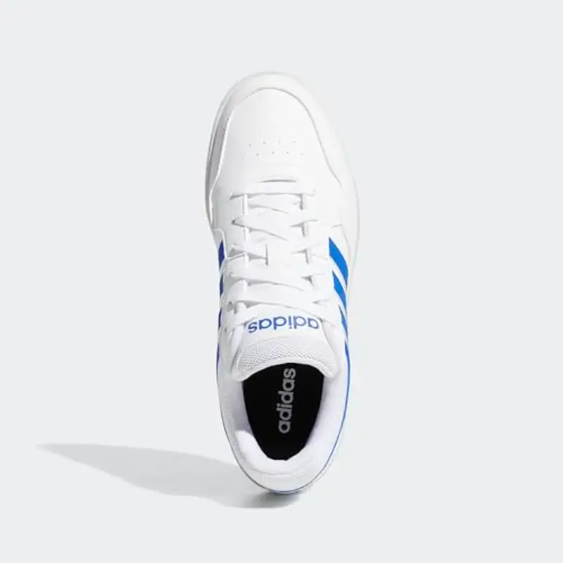 adidas Hoops 3.0 Low Classic Vintage Shoes, Sneakers Uomo, Cloud White Royal Blue Gum, 43 1/3 EU miniatura 3