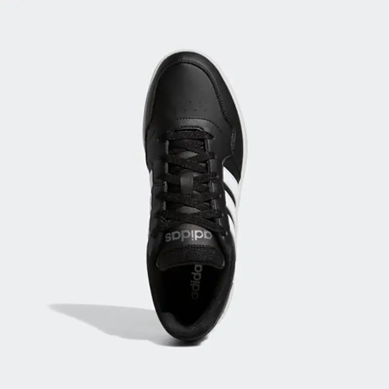 adidas Hoops 3.0 Low Classic Vintage Shoes, Sneakers Uomo, Core Black Cloud White Grey Six, 44 2/3 EU miniatura 3