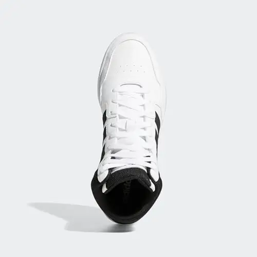 adidas Hoops 3.0 Mid Lifestyle Basketball Classic Vintage Shoes, Sneaker Uomo, Core Black/Core Black/Cloud White, 46 miniatura 3