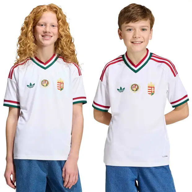 Hungary Bambini - Maglie/Repliche Bianco - Mesh White