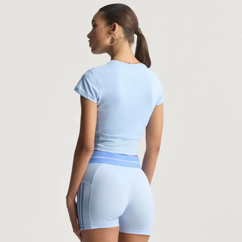 Adidas T-shirt Blu 3140222 miniatura 2