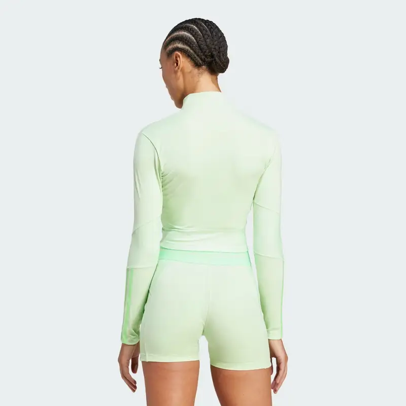 Hyperglam Rib Copertura con zip Semi Green Spark miniatura 2